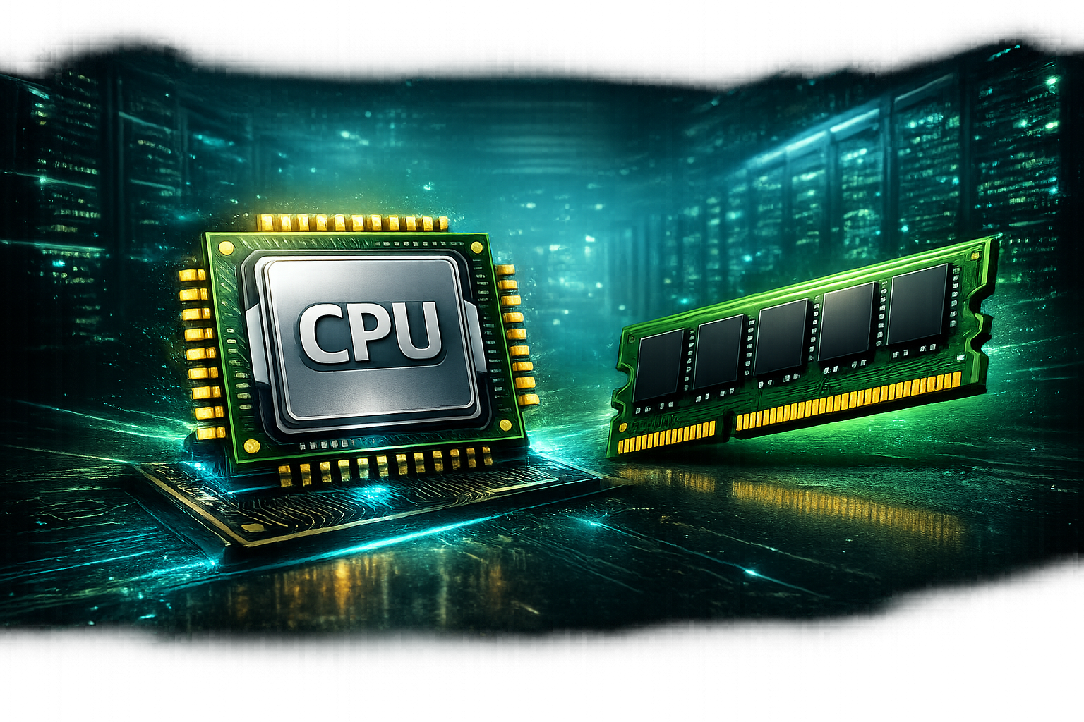 Procesor i RAM za poslovni server
